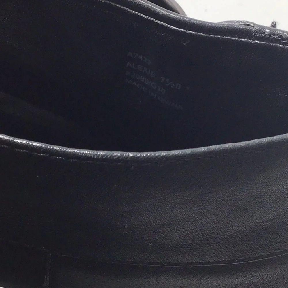 Coach Alexie Matte Calf Ankle Boots Size 7.5 B.